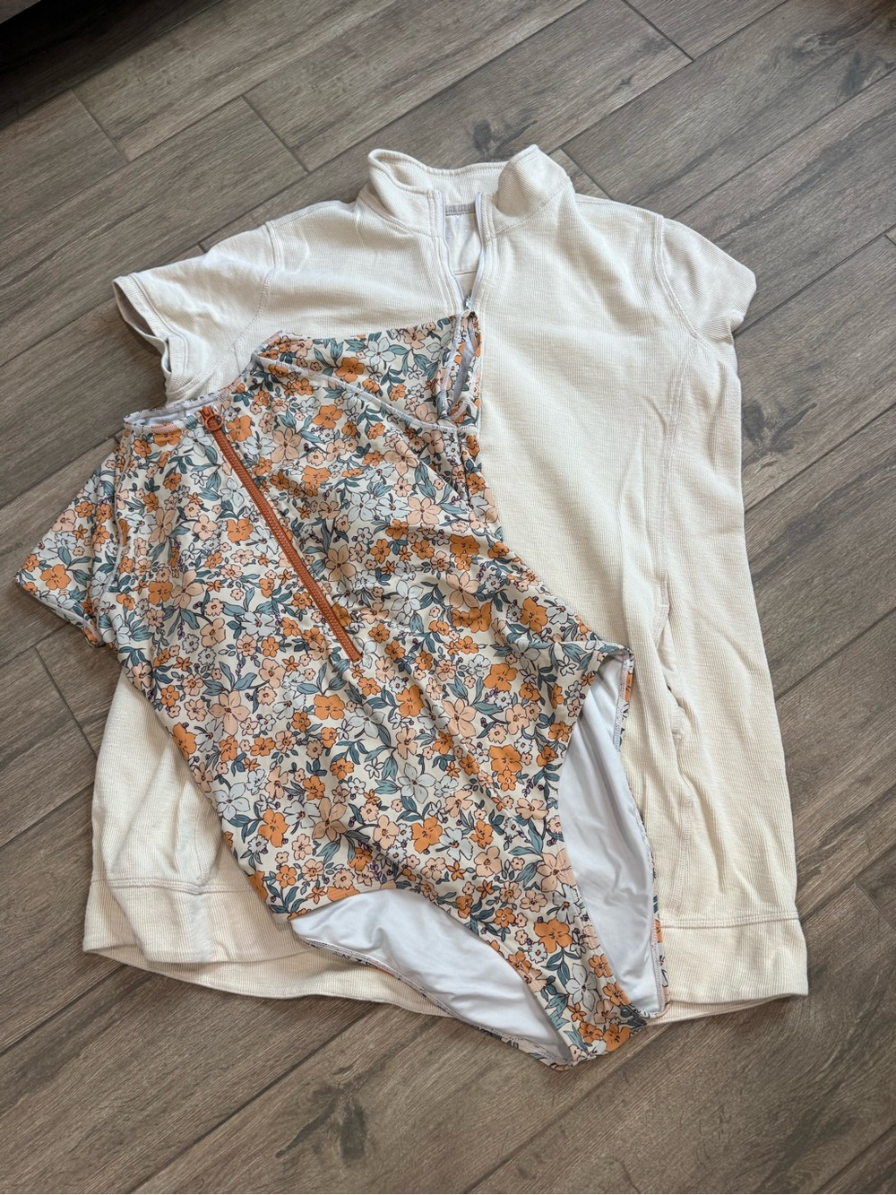 Swimsuit and cover-up
